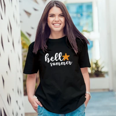 tricou-dama-negru-hello-summer