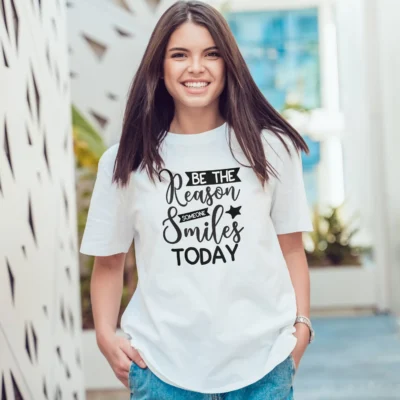 tricou-dama-alb-smile